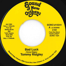 画像をギャラリービューアに読み込む, Tommy Ridgley - Bad Luck / You Mean Everything To Me (7 inch Record / Used)