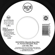 画像をギャラリービューアに読み込む, Los Del Rio / Scatman John - Macarena / Scatman (Ski-Ba-Bop-Ba-Dop-Bop) (7 inch Record / Used)