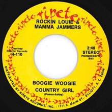 Load image into Gallery viewer, Rockin' Louie And The Mamma Jammers - Club Savoy / Boogie Woogie Country Girl (7 inch Record / Used)