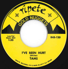 Load image into Gallery viewer, Tams / Little Walter & The Truetones - I've Been Hurt / Come On Back To Me (7 inch Record / Used)