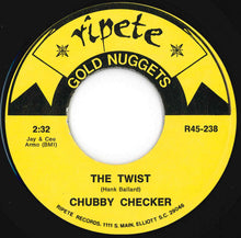 Load image into Gallery viewer, Chubby Checker - The Twist / Let's Twist Again (7 inch Record / Used)