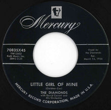 Load image into Gallery viewer, Diamonds - The Church Bells May Ring / Little Girl Of Mine (7 inch Record / Used)