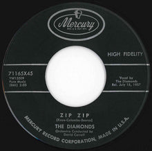 Load image into Gallery viewer, Diamonds - Zip Zip / Oh, How I Wish (7 inch Record / Used)