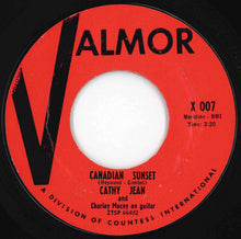 画像をギャラリービューアに読み込む, Cathy Jean And The Roomates - Please Love Me Forever / Canadian Sunset (7 inch Record / Used)