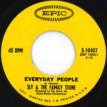 画像をギャラリービューアに読み込む, Sly & The Family Stone - Everyday People / Sing A Simple Song (7 inch Record / Used)