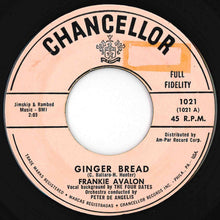 画像をギャラリービューアに読み込む, Frankie Avalon - Ginger Bread / Blue Betty (7 inch Record / Used)