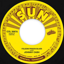 画像をギャラリービューアに読み込む, Johnny Cash - Folsom Prison Blues / I Walk The Line (7 inch Record / Used)