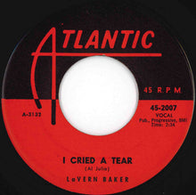 画像をギャラリービューアに読み込む, LaVern Baker - I Cried A Tear / Dix-A-Billy (7 inch Record / Used)