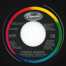 画像をギャラリービューアに読み込む, Freddie Jackson - He'll Never Love You (Like I Do) / I Wanna Say I Love You (7 inch Record / Used)