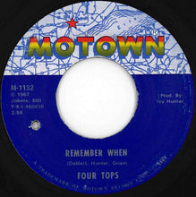画像をギャラリービューアに読み込む, Four Tops - I'm In A Different World / Remember When (7 inch Record / Used)