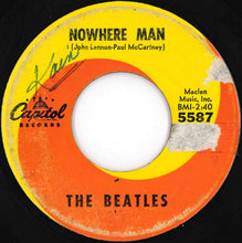 画像をギャラリービューアに読み込む, Beatles - Nowhere Man / What Goes On (7 inch Record / Used)