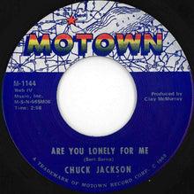 画像をギャラリービューアに読み込む, Chuck Jackson - Are You Lonely For Me Baby / Your Wonderful Love (7 inch Record / Used)