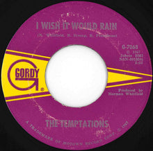 画像をギャラリービューアに読み込む, Temptations - I Wish It Would Rain / I Truly, Truly Believe (7 inch Record / Used)