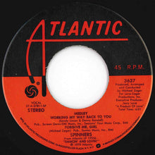 画像をギャラリービューアに読み込む, Spinners - Medley: Working My Way Back To You / Disco Ride (7 inch Record / Used)