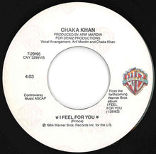 画像をギャラリービューアに読み込む, Chaka Khan - I Feel For You / Chinatown (7 inch Record / Used)