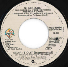 Load image into Gallery viewer, Stargard - Wear It Out / (Instrumental) (7 inch Record / Used)