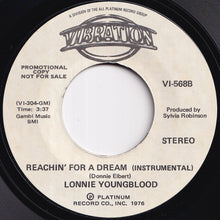 画像をギャラリービューアに読み込む, Lonnie Youngblood - Reachin' For A Dream / (Instrumental) (7 inch Record / Used)