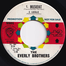 画像をギャラリービューアに読み込む, Everly Brothers - Muskrat; Lucille / Don't Blame Me; Walk Right Back (7 inch Record / Used)