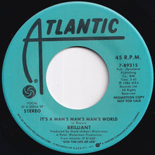 画像をギャラリービューアに読み込む, Brilliant - It's A Man's Man's Man's World / It's A Man's Man's Man's World (7 inch Record / Used)