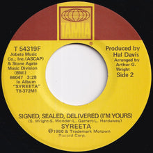 画像をギャラリービューアに読み込む, Billy Preston & Syreeta - Please Stay / Signed, Sealed, Delivered (I'm Yours) (7 inch Record / Used)