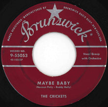 画像をギャラリービューアに読み込む, Crickets - Maybe Baby / Tell Me How (7 inch Record / Used)
