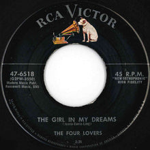 画像をギャラリービューアに読み込む, Four Lovers - You're The Apple Of My Eye / The Girl In My Dreams (7 inch Record / Used)