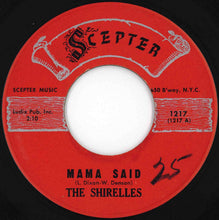 画像をギャラリービューアに読み込む, Shirelles - Mama Said / Blue Holiday (7 inch Record / Used)