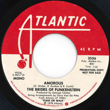画像をギャラリービューアに読み込む, Brides Of Funkenstein - Amorous (Stereo) / (Mono) (7 inch Record / Used)