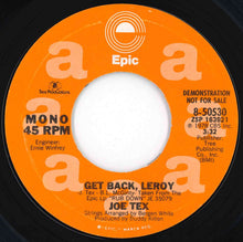画像をギャラリービューアに読み込む, Joe Tex - Get Back Leroy (Stereo) / (Mono) (7 inch Record / Used)