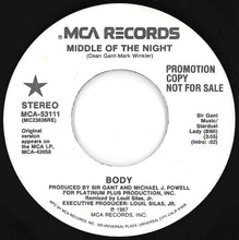 画像をギャラリービューアに読み込む, Body - Middle Of The Night / Middle Of The Night (7 inch Record / Used)