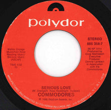 画像をギャラリービューアに読み込む, Commodores - Goin' To The Bank / Serious Love (7 inch Record / Used)