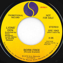 画像をギャラリービューアに読み込む, Lion's Den - Born Free (Stereo) / (Mono) (7 inch Record / Used)