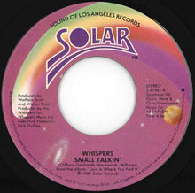 画像をギャラリービューアに読み込む, Whispers - In The Raw / Small Talkin' (7 inch Record / Used)