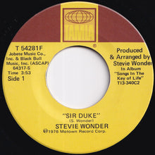 画像をギャラリービューアに読み込む, Stevie Wonder - Sir Duke / He's Misstra Know-It-All (7 inch Record / Used)