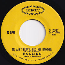 画像をギャラリービューアに読み込む, Hollies - He Ain't Heavy, He's My Brother / Cos You Like To Love Me (7 inch Record / Used)