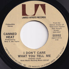 画像をギャラリービューアに読み込む, Canned Heat - Rockin' With The King / I Don't Care What You Tell Me (7 inch Record / Used)