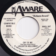 Load image into Gallery viewer, Loleatta Holloway - Cry To Me / Cry To Me (7 inch Record / Used)