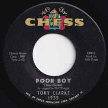 画像をギャラリービューアに読み込む, Tony Clarke - Poor Boy / The Fugitive Kind (7 inch Record / Used)