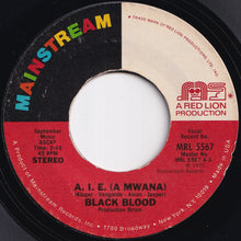 画像をギャラリービューアに読み込む, Black Blood - A. I. E. (A Mwana) / Marie-Therese (7 inch Record / Used)
