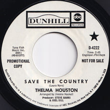 画像をギャラリービューアに読み込む, Thelma Houston - Save The Country / I Just Can't Stay Away (7 inch Record / Used)