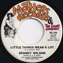 Load image into Gallery viewer, Spanky Wilson - Little Things Mean A Lot / If I Could (7 inch Record / Used)