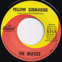 画像をギャラリービューアに読み込む, Beatles - Yellow Submarine / Eleanor Rigby (7 inch Record / Used)