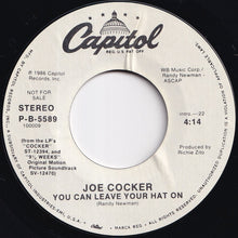 画像をギャラリービューアに読み込む, Joe Cocker - You Can Leave Your Hat On / You Can Leave Your Hat On (7 inch Record / Used)
