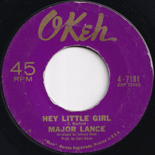 Load image into Gallery viewer, Major Lance - Hey Little Girl / Crying In The Rain (7 inch Record / Used)