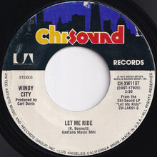 画像をギャラリービューアに読み込む, Windy City - Spank / Let Me Ride (7 inch Record / Used)