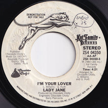 画像をギャラリービューアに読み込む, Lady Jane - I'm Your Lover / I'm Your Lover (7 inch Record / Used)