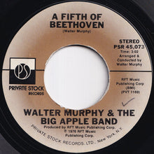 画像をギャラリービューアに読み込む, Walter Murphy & The Big Apple Band - A Fifth Of Beethoven / California Strut (7 inch Record / Used)