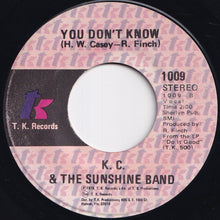 画像をギャラリービューアに読み込む, KC & The Sunshine Band - Get Down Tonight / You Don't Know (7 inch Record / Used)