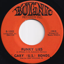 画像をギャラリービューアに読み込む, Gary (U.S.) Bonds - I'm Glad You're Back / Funky Lies (7 inch Record / Used)