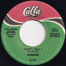 画像をギャラリービューアに読み込む, Hosanna - Hipit Part 1 / Part 2 (7 inch Record / Used)